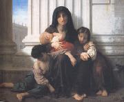 Adolphe William Bouguereau Indiget Family (mk26) oil painting picture wholesale